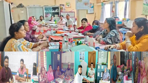সিলেটে তিন দফা দাবিতে সহকারী শিক্ষকদের কর্মবিরতি পালন