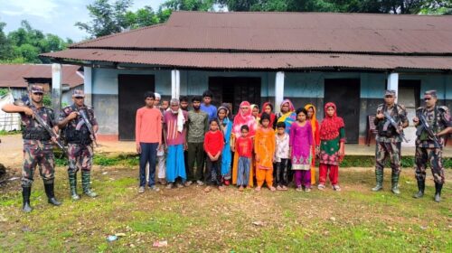 সিলেট ও সুনামগঞ্জের দুটি সীমান্ত দিয়ে ৩৯ জন বাংলাদেশী নাগরিককে পুশ-ইন