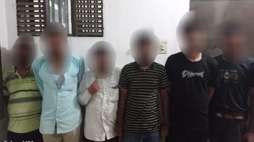 সিলেটে আবাসিক হোটেলে অনৈতিক কাজে জড়িত থাকার অভিযোগে আটক-১০